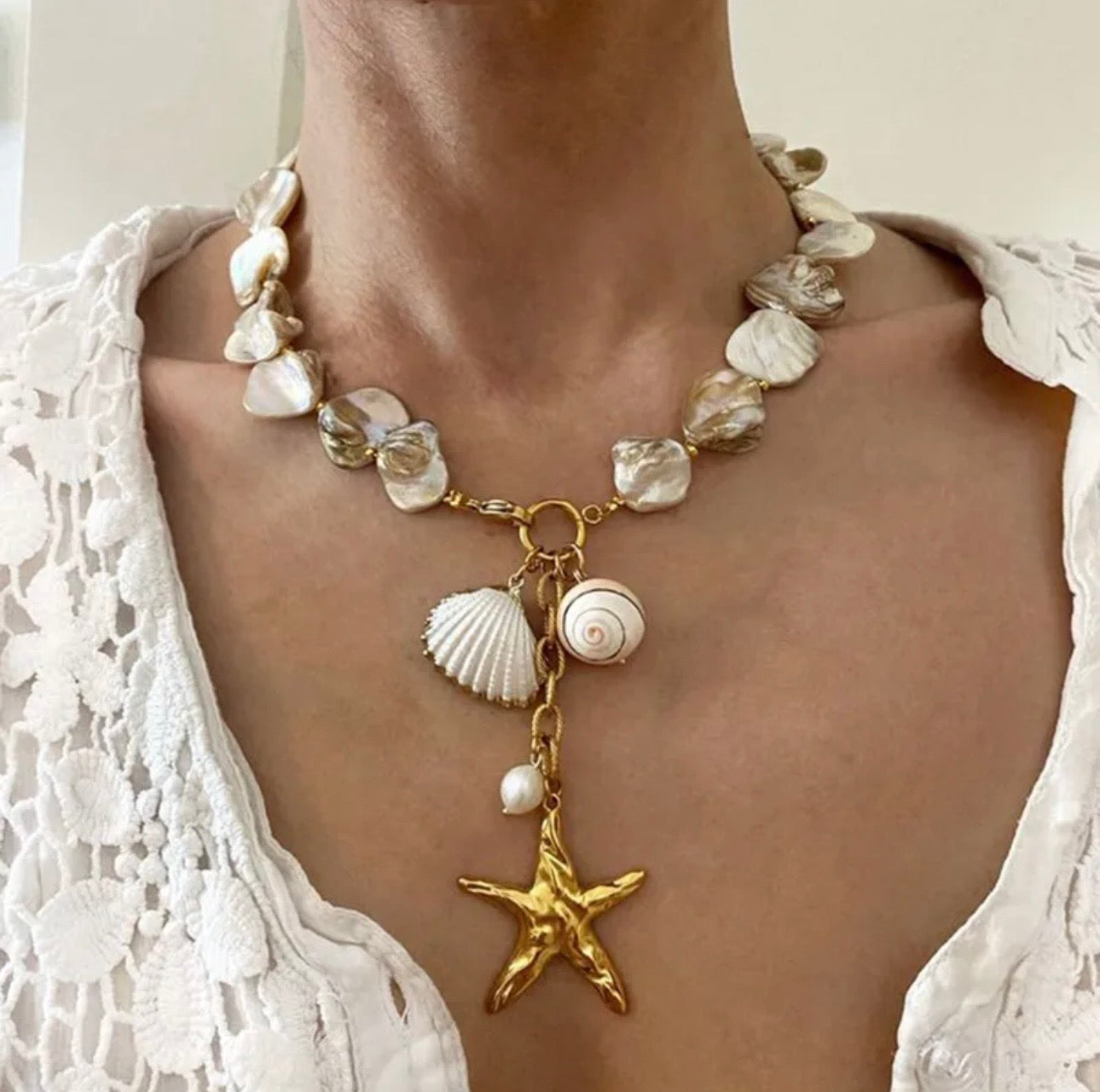 Necklace Salt and Sea.